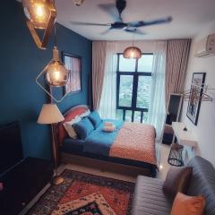 King Studio Suite Legasi Kampung Bharu view KLCC