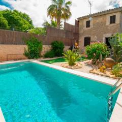 Typical old Majorcan house with a private pool