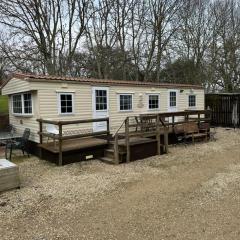 Static Mobile home set in our 20 acres of farmland