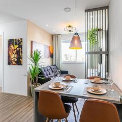 Apto c/ 2 quartos à 100m do Metrô Belém c/ Piscina