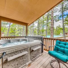 Furnished Deck and Game Room Ruidoso Home!