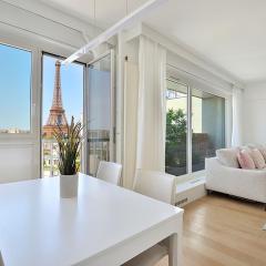 Magical Modern Apartment Eiffel Tower, Paris The Million Dollar View