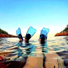 Paradis bleu et ile d'or