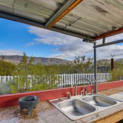 Mountain-View Morongo Valley Cabin Quiet Setting!