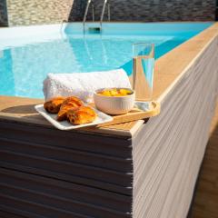 Evasion en plein cœur de la ville T3 Jacuzzis Sauna et piscine au centre de Port-Louis