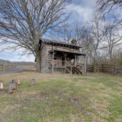 Historic Jonesborough Cabin with Fire Pit and Grill!