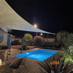 VILLA LANDES ANGELES - Maison avec piscine à 6km de l'océan