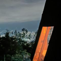 Glamping DESEO con Wifi, fogata y vistas de Medellín
