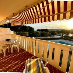 Homely apartment with poolview terrace