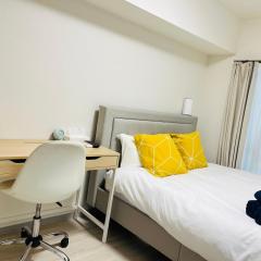 New open Shinjuku Area 6mins to Station Max for 3 people free Wi-Fi