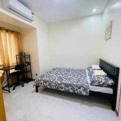 A relaxing and accessible condominium unit.