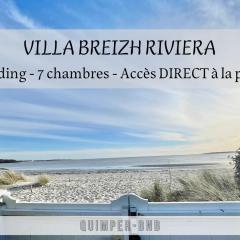 VILLA BREIZH RIVIERA - La plage au bout du jardin !