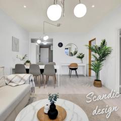 Design apartment in city center with free parking