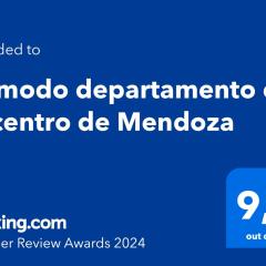 Cómodo departamento en el centro de Mendoza