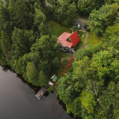 Chalet unique et chaleureux en pleine nature