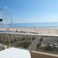 Studio cabine avec alcôve, face mer, parking privé - FR-1-323-421