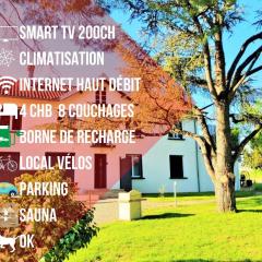 Le Cottage Duo Vigne Rouge Sauna Gaillac entre Albi-Toulouse & Les Cottages du Tarn