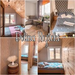 DOLINA ROZTOKI-mieszkanie,pokoje lub domek