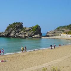 Studio Apartments with large swimming pool and Sea view at Pelekas Beach, Corfu