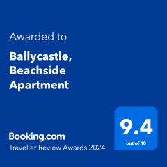 Ballycastle, Beachside Apartment