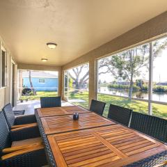 Canal-Front Cape Coral Home with Fire Pit, By Beach!