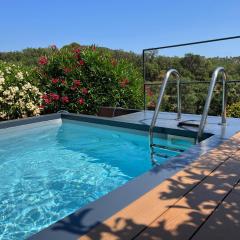 VILLA MARILOU climatisée pour 6 personnes avec piscine sur le Domaine de Valcros à la Londes-Les-Maures