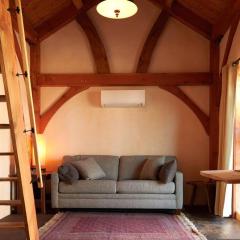 Timber frame guesthouse in NE Portland
