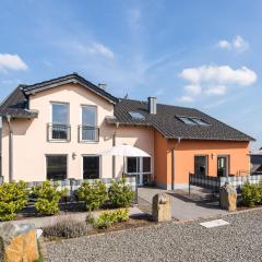 Holiday home with terrace near volcanic lakes