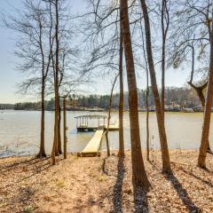 Lake Hartwell Cottage with Boat Dock Near Clemson