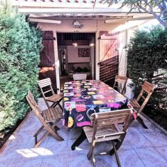 Résidence Maisons De La Plage - Confortable villa deux pièces avec mezzanine pour 6 personnes à Port Leucate. Réf: 1MPL_126 MAE-4794