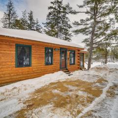 Weld Waterfront Log Cabin with Kayaks and Canoes!