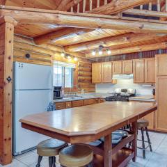 Rhinelander Waterfront Cabin with Deck and Fire Pit!