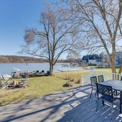 Lakefront Highland Home with Dock about 2 Mi to Milford!
