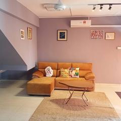 double storey homestay fully aircon