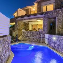 Villa Miracle 1 with heated pool