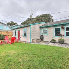 Galveston Group Getaway with Private Yard and Fire Pit