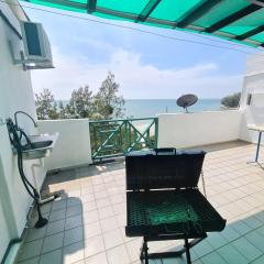 6-13pax, Duplex BBQ front sea view