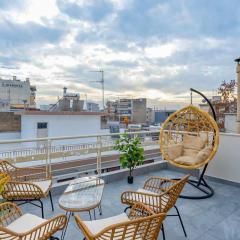 Pomegranate , Luxury Penthouse Maisonette with Beautiful Terrace by BiNoBi !