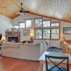 Lakefront Tomahawk Getaway with Deck and 2 Fireplaces!