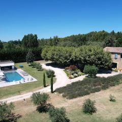 provencal farm house with heated pool located to salon de provence, 12 people