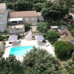 villa with pool and beautiful view in the luberon in pujet sur durance - 10