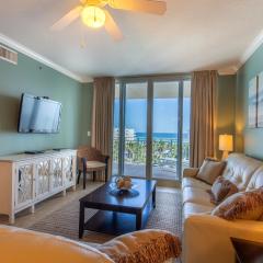 Waterscape C605 - Top Floor Beach Views - Free Beach Service - Interior Facing!