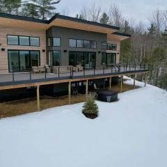 1A Maple Lodge Stunning luxury Scandinavian style home with great views