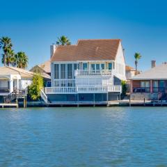 Waterfront Haven Padre Island Home with Swim Spa!