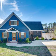 Lakefront New London Retreat with Dock and Hot Tub!