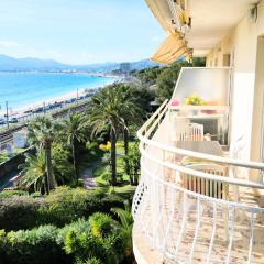 T2 vue mer et plage, 6 personnes by Palmazur
