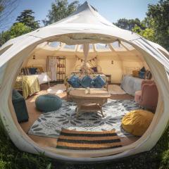 Lotus Belle Tents sleeping up to 7 Guests