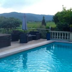 Maison de 3 chambres avec piscine privee jacuzzi et wifi a Walbach