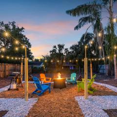 Fire Pit + Grill + 2MI to DT Orlando