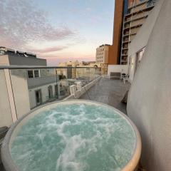 Paceville Sea view Penthouse with Jacuzzi!